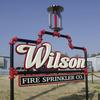 Dimensional sign - Wilson Sprinkler